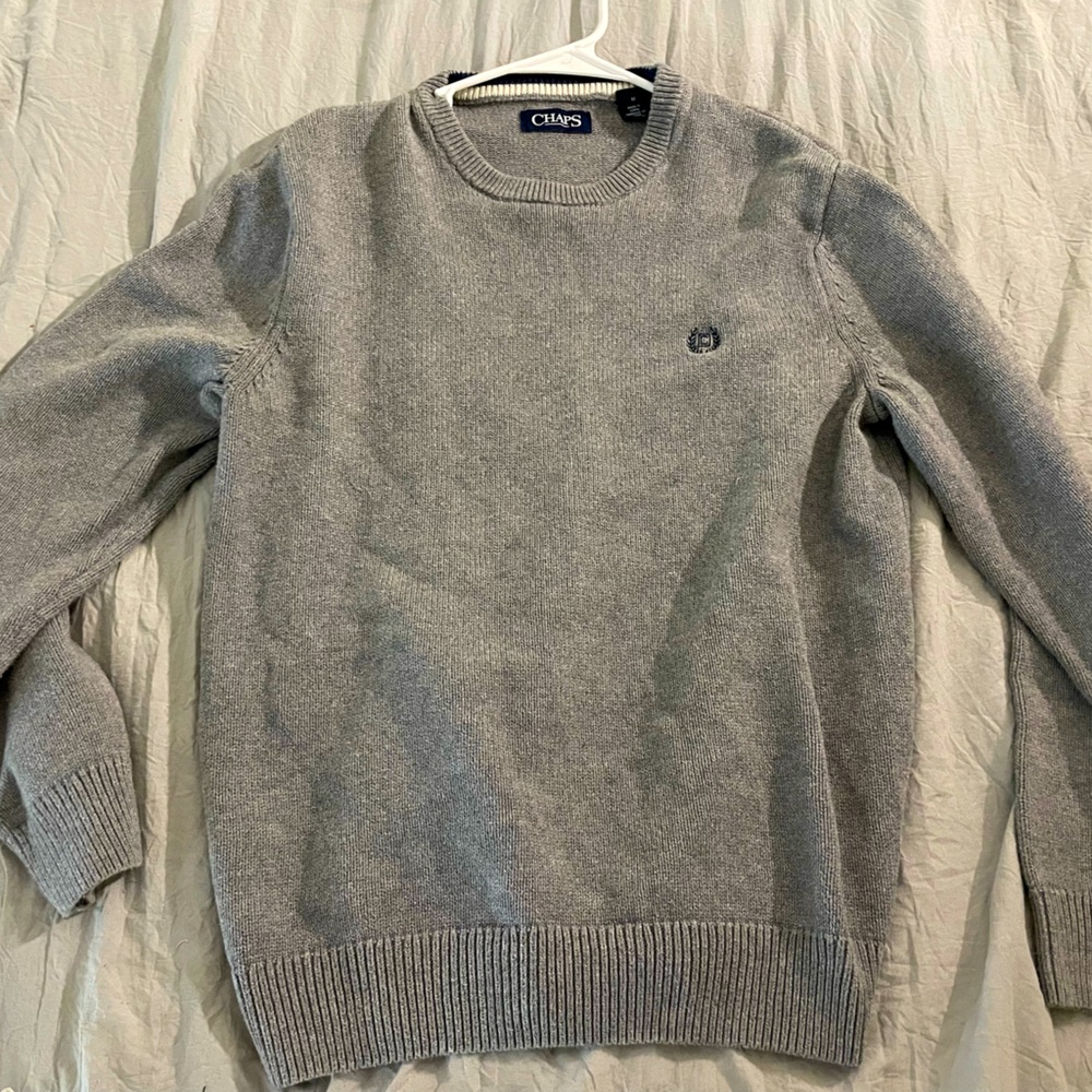 📜Oversized grey knitted sweater📜